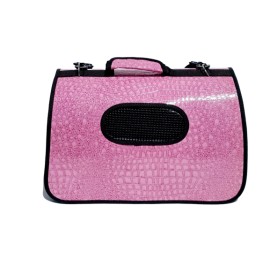 Bolso rosa palo de viaje