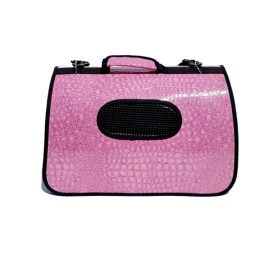 Bolso rosa palo de viaje