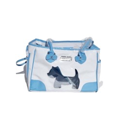 Bolso azul celeste