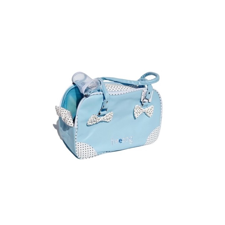 Bolso celeste