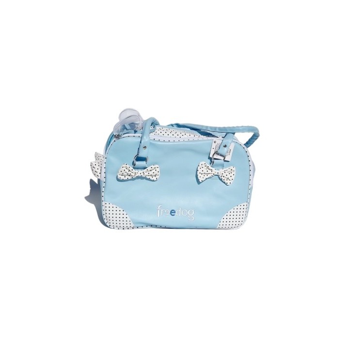 Bolso celeste